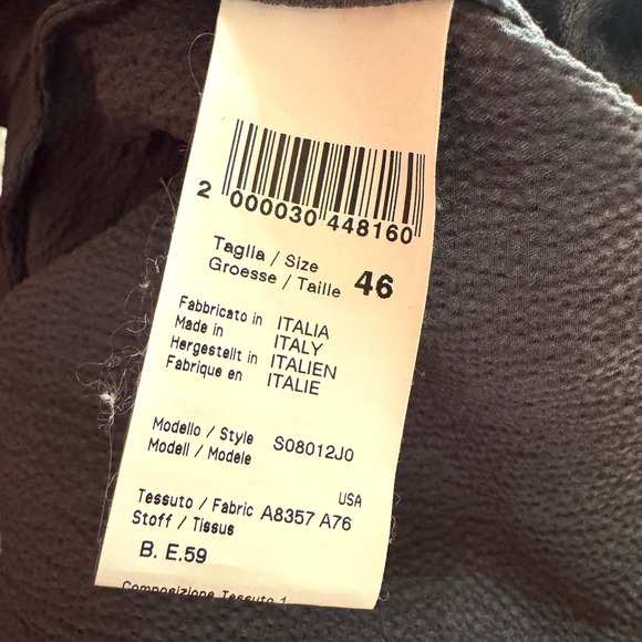 Peserico‎ Womens Tunic Top Size 46 US M Gray Sleeveless Wool Silk Italian Luxury - Picture 8 of 10